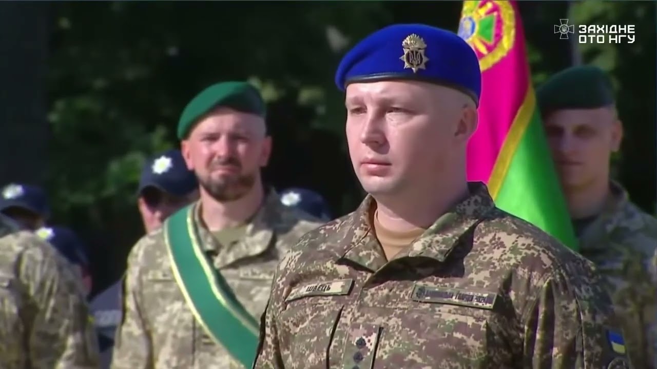Президент вручив Чернівецькому підрозділу НГУ стрічку до Бойового прапора з почесним найменуванням — імені гетьмана Петра Сагайдачного