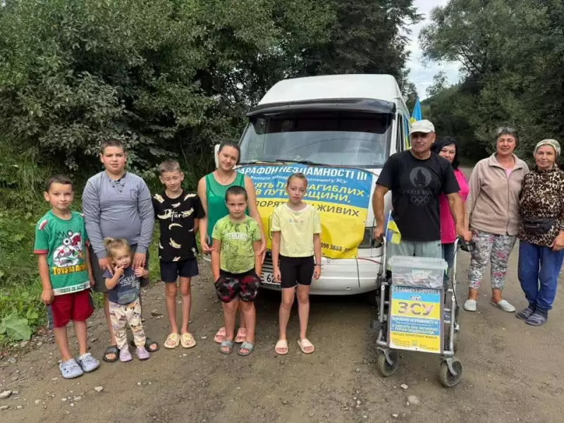 Буковинський волонтер з інвалідністю вирушив у марафон, щоб зібрати кошти для ЗСУ