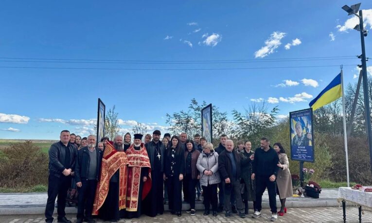 У Тереблече на Буковині відкрили Алею Слави захисникам