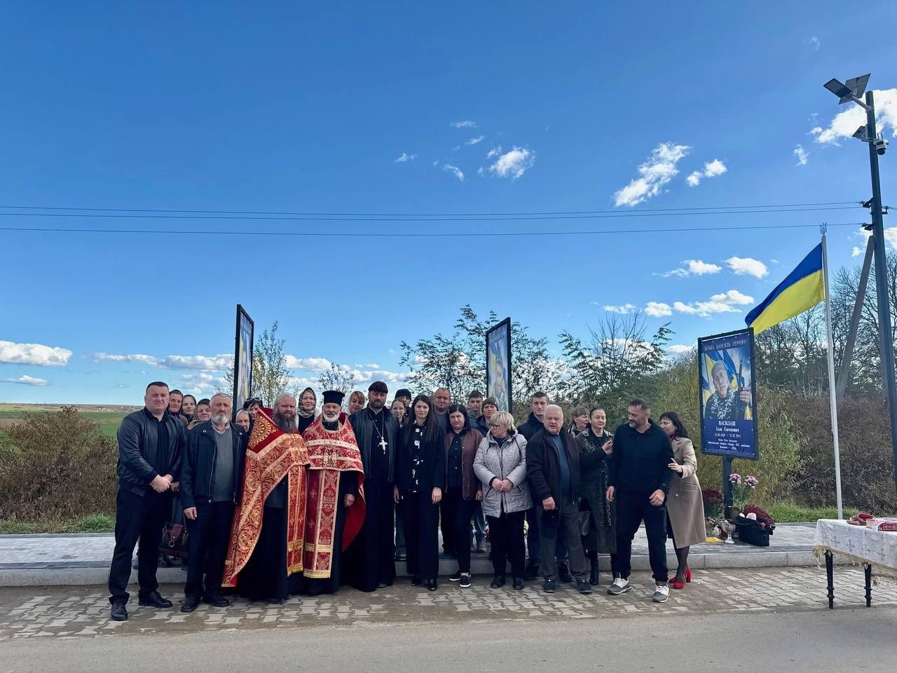 У Тереблече на Буковині відкрили Алею Слави захисникам