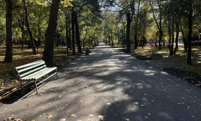 У парку Шевченка в Чернівцях завершили ремонт центральних доріжок за майже 14 млн грн