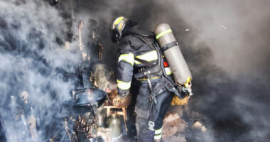 У Великому Кучурові горіла котельня в житловому будинку