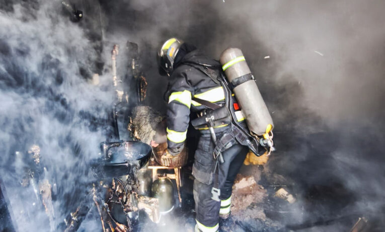 У Великому Кучурові горіла котельня в житловому будинку