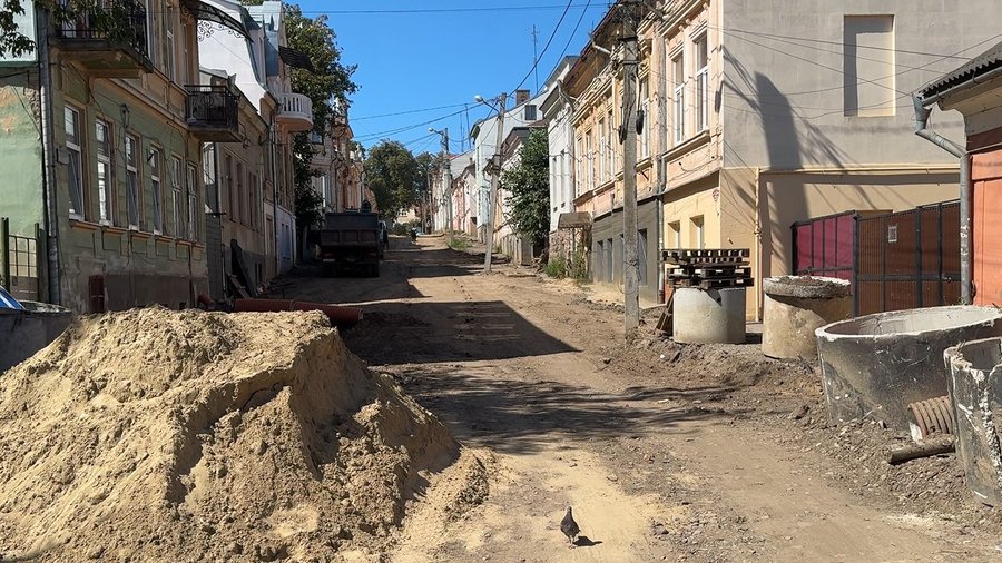 Ремонт вулиці Фучика у Чернівцях планують завершити до кінця року, – Клічук