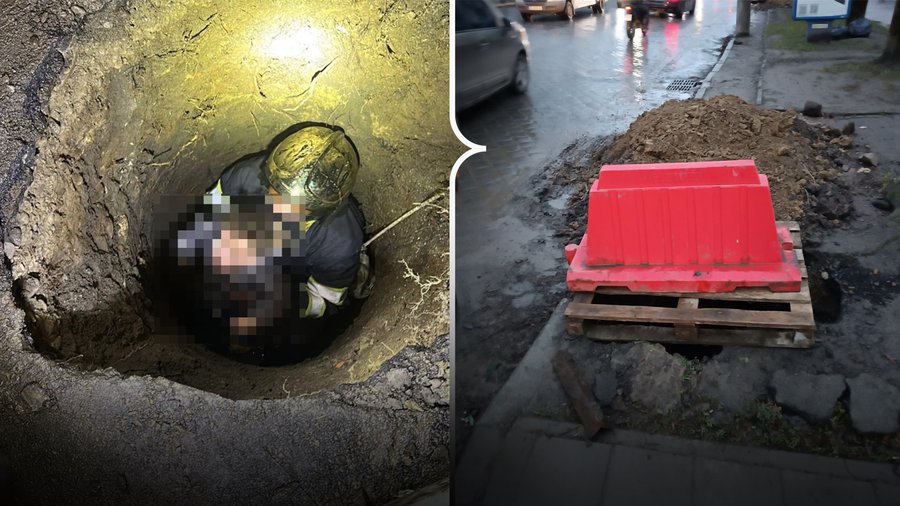 У Чернівцях оновили огорожу ями, куди впав дворічний хлопчик