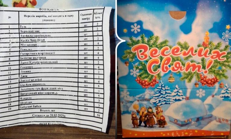 У дитсадках та школах Чернівців дітям видали “прострочені” подарунки до Дня Святого Миколая: виявилося, що це помилка друку