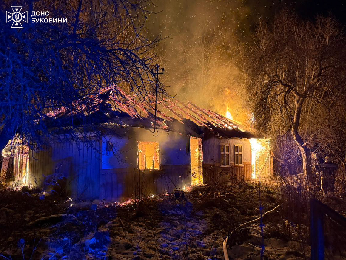 У Боянах на Буковині внаслідок пожежі загинула людина