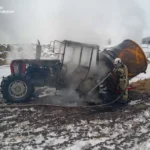 На Буковині за добу горіло два транспортні засоби