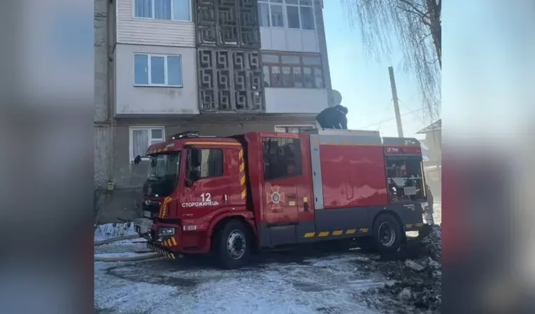 У Сторожинці пожежа виникла в багатоповерхівці