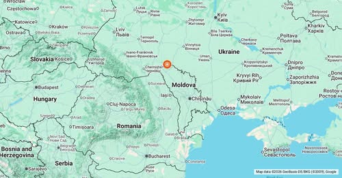 У Новодністровському районі на Буковині зафіксували землетрус магнітудою 1,7