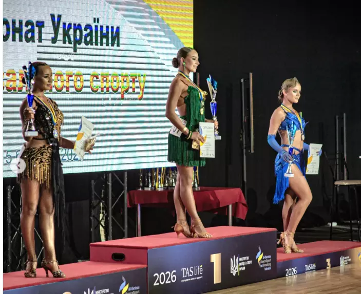 Буковинці здобули медалі чемпіонату України з танцювального спорту