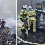 На Буковині за добу ліквідували п’ять пожеж: горіли суха трава та авто