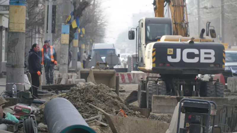 Ремонт на Руданського в Чернівцях: підряднику дали дедлайн до 20 квітня