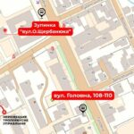 У Чернівцях через ремонт тимчасово перенесли одну із зупинок громадського транспорту