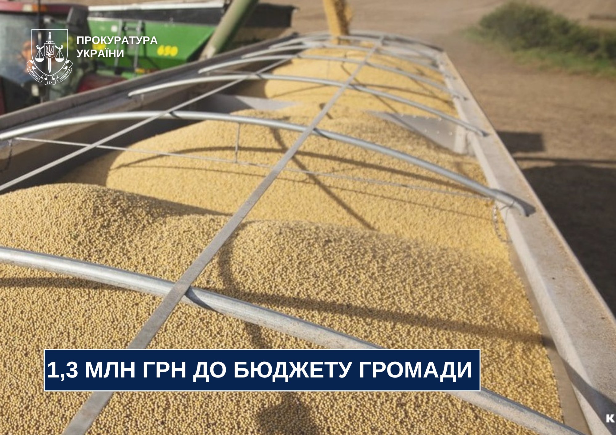 Чернівці отримали понад 1,3 млн грн від продажу врожаю сої, який лежав на складах понад 4 роки