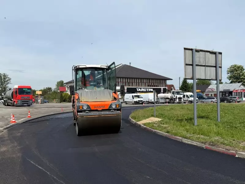 У Мамаївцях оновили транспортне кільце на трасі М-19