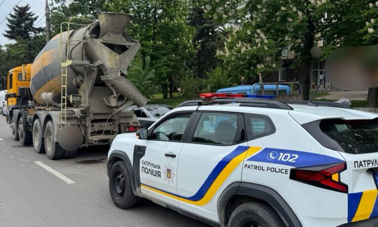 У Чернівцях водія вантажівки MAN спіймали п’яним за кермом