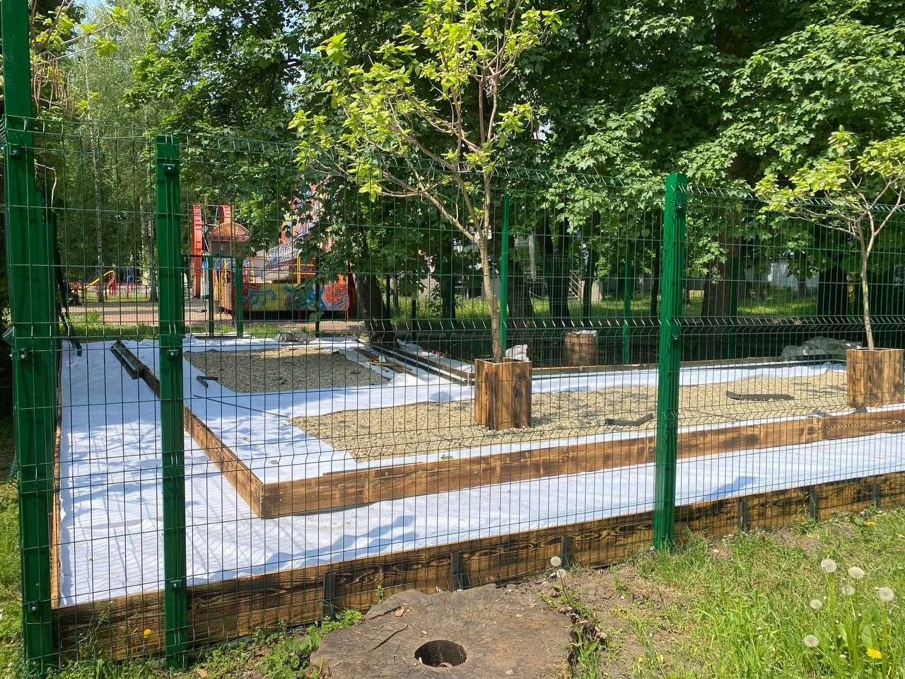 У парку Шевченка з’явиться нова пісочниця для дітей до трьох років