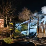 У Мамаївцях поблизу Чернівців згоріла господарська будівля