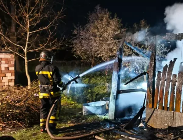 У Мамаївцях поблизу Чернівців згоріла господарська будівля