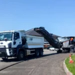 На кільці в Мамаївцях триває ремонт дорожнього покриття: водіїв просять бути уважними