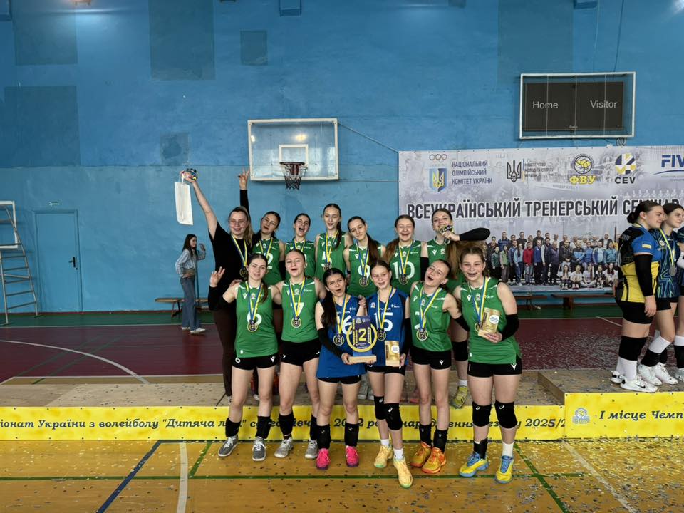 Буковинські волейболістки вибороли срібло чемпіонату України «Дитяча ліга»