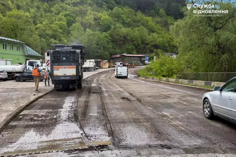 На трасі М-19 у Звенячині розпочали ремонт проблемної ділянки дороги