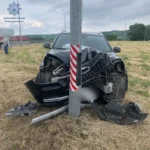 У Коровії нетверезий водій у стані наркотичного та алкогольного сп’яніння врізався в електроопору