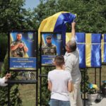 У селі Давидівці відкрили Алею Слави та Надії на честь загиблих і зниклих воїнів