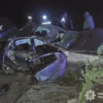 На Буковині авто злетіло у кювет і перекинулося, травмувалися люди