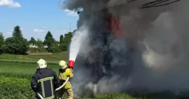 У селі на Буковині горіла трансформаторна підстанція