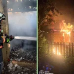 У Хотині через залишену без нагляду плиту сталася масштабна пожежа в будинку