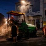 У Чернівцях вночі відремонтували одну з найзавантаженіших вулиць міста