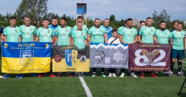 Команда ветеранів «Буковинська Січ» виборола срібло на всеукраїнському «Турнірі захисників» у Чернівцях