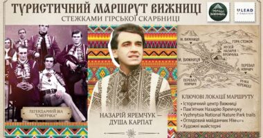 На Буковині створять туристичний маршрут «Стежками Назарія Яремчука»