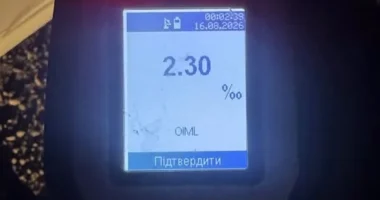 У Чернівцях 20-річний водій Mercedes сів за кермо з 2,3 проміле алкоголю