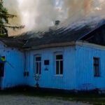 На Буковині горіла будівля сільської ради: вогонь охопив 100 квадратних метрів