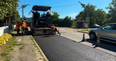 На в’їзді до Буковини ремонтують дорогу Н-03
