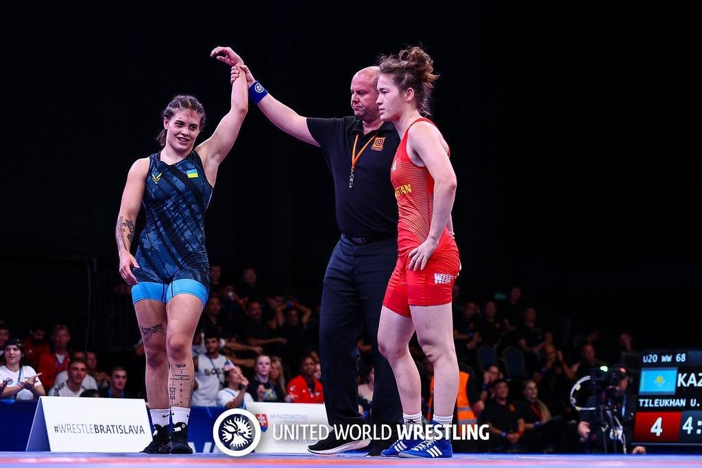Олександра Рибак здобула «бронзу» на чемпіонаті світу з вільної жіночої та греко-римської боротьби
