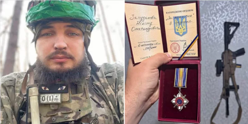 Захисника з Буковини Нікіту Загудалова нагородили орденом «За мужність» III ступеня