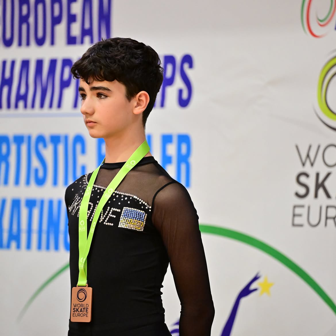 Чернівчанин Матвій Чорней здобув бронзу на чемпіонаті Європи з фігурного катання на роликах