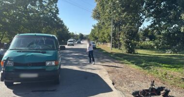 На Буковині мікроавтобус зіткнувся з електросамокатом: травмувався 12-річний хлопець
