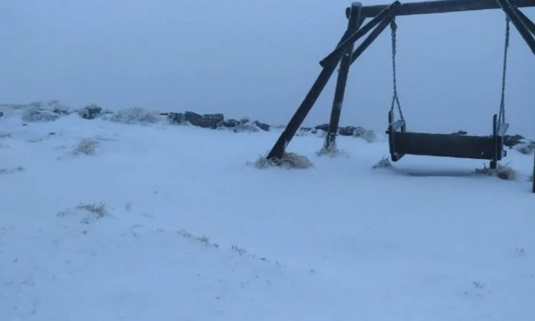 На Чорногорі випав перший сніг: на горі Піп Іван зафіксували -1°C (фото)