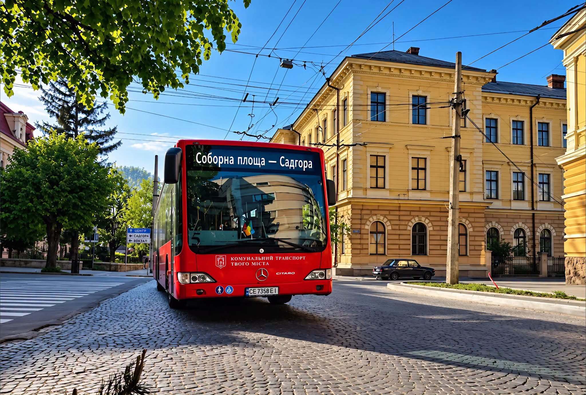 До 255-річчя Садгори у Чернівцях запустять святковий автобус: коли та звідки вирушатиме