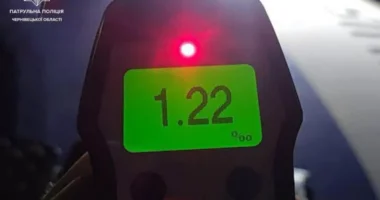 У Чернівцях 21-річний водій сів за кермо напідпитку