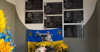 У Мамаївській громаді відкрили меморіальні дошки на честь дев’ятьох полеглих воїнів