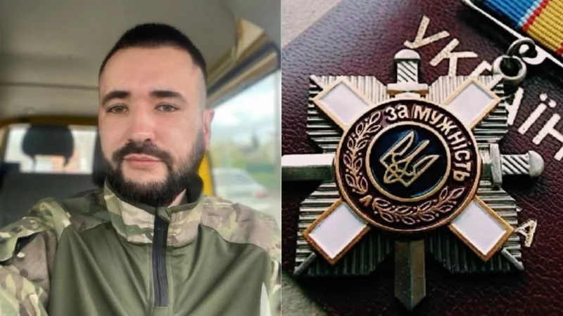 Загиблого військового із Сокирянської громади посмертно нагородили орденом «За мужність»